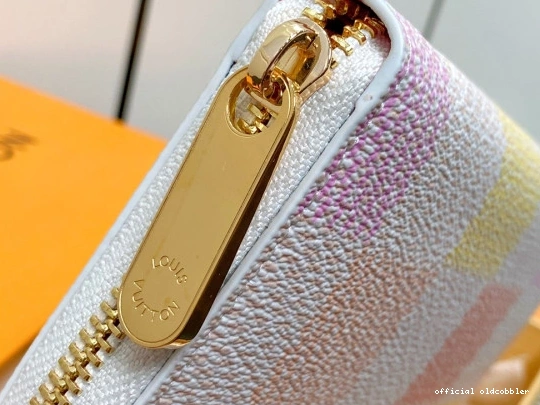 Official oldcobbler WALLET-19.5*10.5*2.5 VUITTON LOUIS cm ZIPPY 0728
